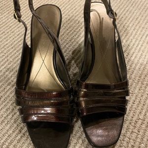 Brown Bandolino wedges